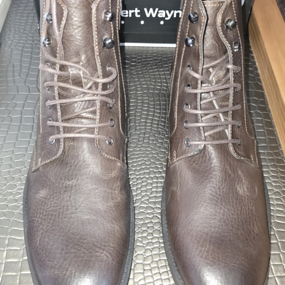 Ribert Wayne Mens Brown Boots